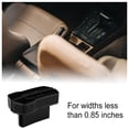 thumbnail image 3 of Sidaley Bolsa de almacenamiento para asiento de coche, acabado de relleno de huecos, Reduce la interferencia, textura cómoda, superficie lisa Automoción decorativa y accesorios Sidaley VI014379-00B, 3 of 6