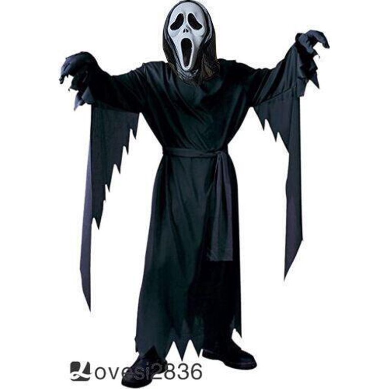 Dropshipping Scream Mask Scary Halloween Horror Movie Cosplay Costume Ghost  Face Halloween Killer Adult Costume Accessory - China Holiday Decoration  and Party Supply price
