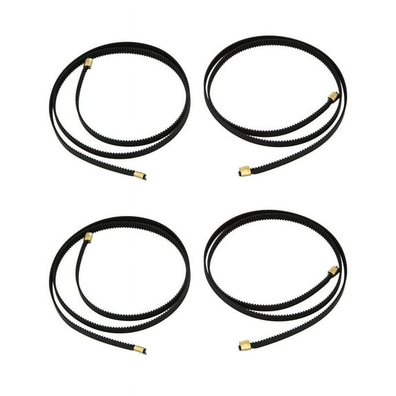 2X X Y Axis Synchronous Belt Gt2-6Mm X 765Mm Y 720Mm Closed-Loop Timing Belt Terminal For Creatity Ender 3 3D Printer