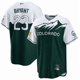 thumbnail image 1 of Camiseta de béisbol clásica City Connect de Kris Bryant Green 2022 de los Colorado Rockies, con número de estrella bordado-XL, 1 of 2