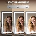 thumbnail image 4 of Vanity Mirror MINISO, 38 x 32 cm, luces LED con aumento de 5 aumentos, 4 of 7