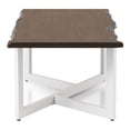 thumbnail image 4 of Furniture of America Krestian Contemporary Wood Coffee Table in Oak and White, 4 of 6