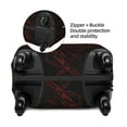 thumbnail image 6 of Uemuo Red Gothic Skeleton Throne Printed Washable Luggage Cover - Fashion Suitcase Protector Fits 18-32 Inch Luggage -Small, 6 of 9