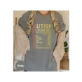 thumbnail image 3 of Stylish Autism Nutrition Shirt | Supportive Tee for Autism Awareness  Dads, 3 of 10