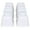White, variant on Lutown-Teen Bed Risers 1 inch Heavy Duty Furniture Risers for Sofas, Chair Risers Sofa Risers Table Risers Set of 6 Pack, Black