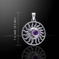 thumbnail image 3 of Sun Venus Celestial Pendant 925 Sterling Silver Choice of Gemstone Jewelry, 3 of 3