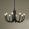 thumbnail image 2 of 52550PN Kichler Lighting Odensa - 8 Light Chandelier-20 Inches Tall and 29.25 Inches Wide-Polished Nickel Finish, 2 of 7