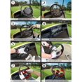 thumbnail image 3 of 10L0L Golf Cart Steering Wheel Fits Most EZGO, Club Car and Yamaha Golf Carts, Universal Golf Cart Accessories-Blue, 3 of 7