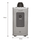 thumbnail image 2 of Boiler de paso gas NATURAL 4.5L 1.5 SERVICIOS ENCENDIDO SMARTPHONE KALOTRON KA-ONE-045GN-01, 2 of 5