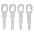 thumbnail image 2 of Heavy Duty Mower Blades, Perfect Fit Durable 4PCS Lawn Mower Blades  for Yard, 2 of 8