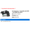 thumbnail image 2 of Air Compressor - Compatible with 2009 - 2010 BMW 535i xDrive, 2 of 2