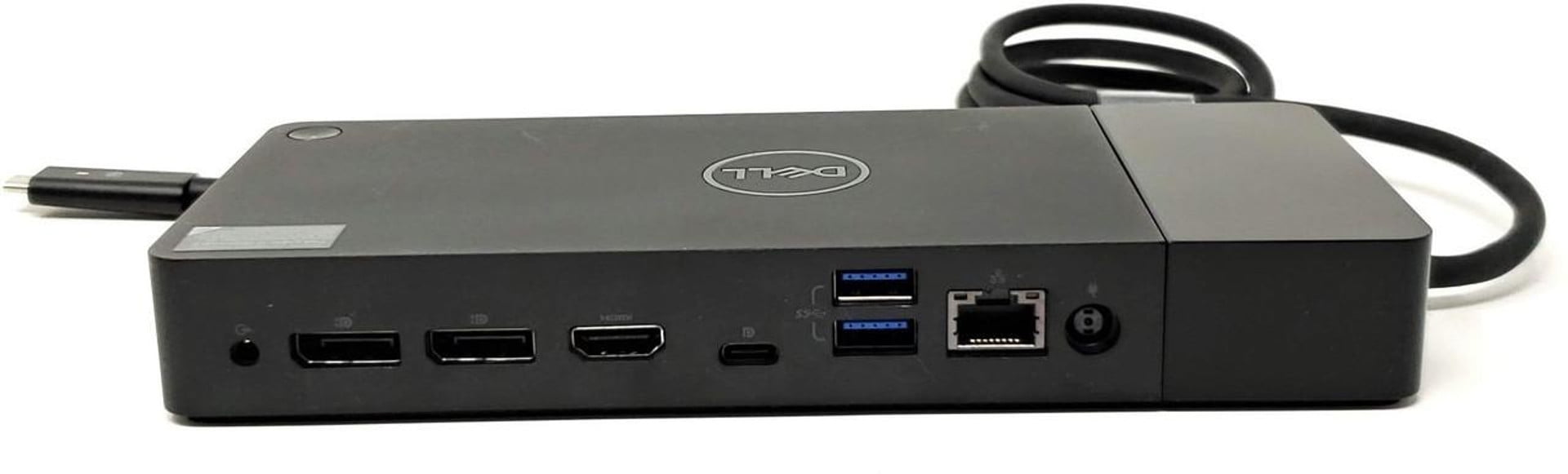 Restored Dell WD19 130W Docking Station (with 90W Power Delivery) USB-C, HDMI, Dual DisplayPort, Black (Refurbished)