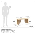 thumbnail image 3 of Table basse Voler de Novogratz, chêne clair, 3 of 9