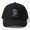 Black, variant on Bless America Papillon Baseball Hat, Independence Day Canine Fourth of July Gift Cap