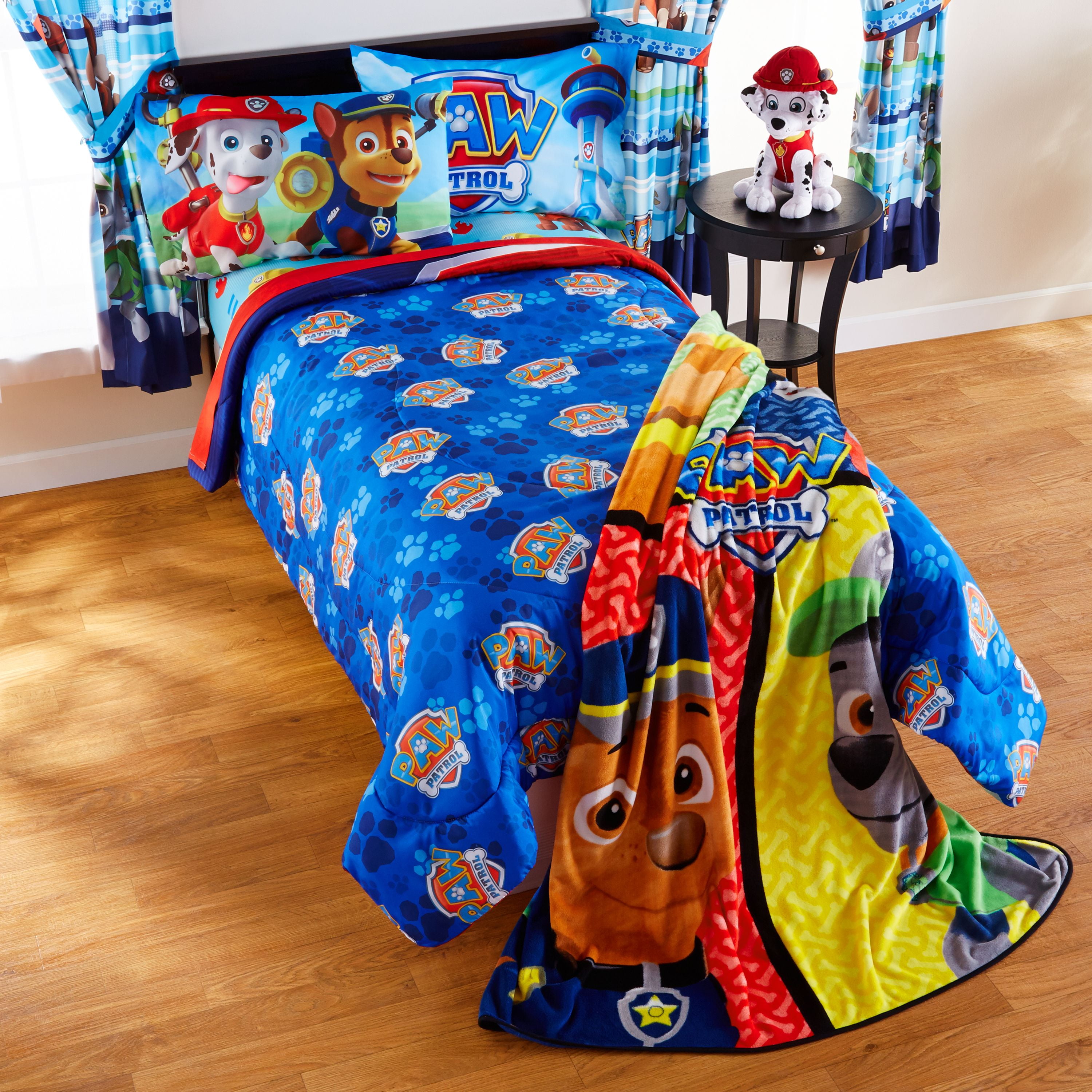 Paw Patrol Puppy Hero Bed in Bag Bedding Set Twin Size Kids Bedroom Comforter | eBay