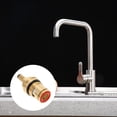 thumbnail image 1 of FUTUREORYY Durable Copper Faucet Core for Bathroom Hot Cold Water Replacement Tap Accessories, 1 of 7