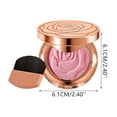 thumbnail image 5 of Soft Light Flower Powder Blusher Matte Soft To Improve The Appearance Lasting Makeup Coloring One Of Multi-purpose Powder Blusher 5g, 5 of 6