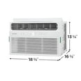 thumbnail image 6 of Frigidaire 8,000 BTU Window Room Air Conditioner with Wi-Fi up to 350 sq ft, White, 6 of 14