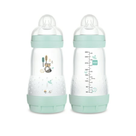 UPC: 0845296054623 | MAM Easy Start Matte Anti-Colic Bottle  9 oz  Boy  2 pack
