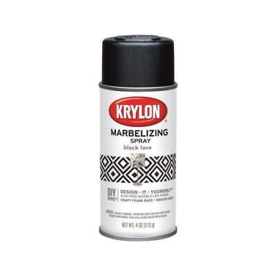 Krylon KRYLON Black Acid Free Decorative Finish Marbelizing Spray Paint Krylon KRYLON Black Acid Free Decorative Finish Marbelizing Spray Paint
