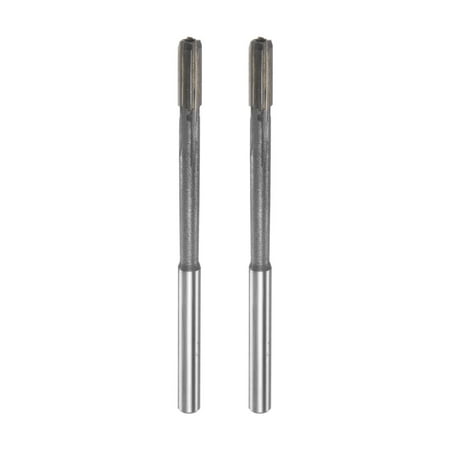 

Uxcell 2 Pack 5.4mm H7 C1/K30 Tungsten Carbide Tip Straight Flutes Lathe Machine Chucking Reamers