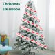 thumbnail image 2 of Cinta Decorativa Navideña Diy De 6M, Cinta De Alce Entrelazada Para árbol De Navidad, Decoraciones Artesanales Con Lazo Para Año Nuevo, 2 of 8