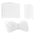 thumbnail image 3 of Vertical Blinds Replacement 25Pcs Vertical Blind Repair Parts with Beaded Chain for Interior Design Window Treatment White Pvc Smooth Operation, 3 of 5
