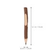 thumbnail image 3 of KAKOWELY 12PCS Wooden Ballpoint Pens Wood Branch Pens Black Ink Pens Journaling Pens Office Supplies School Essentials Wooden Pens,5.12X"X0.39"X0.39", 3 of 4