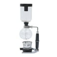 thumbnail image 6 of Siphon Coffee Maker, Tabletop Glass 3Cup Vacuum Unique Coffee Tea Espresso Maker Syphon Device, Black Tabletop Siphon Vacuum Glass Coffee Maker Brews 3 Cups 360ml Coffee Maker, 6 of 12
