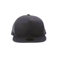 thumbnail image 3 of Top Headwear Structured Mesh Snapback Hat - Black, 3 of 5
