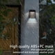 thumbnail image 5 of Advancent Luz de pared solar IP54 Atmósferas impermeables Lámpara de brillo Herramienta de iluminación de paisaje de jardín para Patio Park Street Iluminación y accesorios Tipo 2 Advancent HA072977-03, 5 of 6