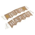 thumbnail image 3 of HORIALENCE Eid Decorations Banner Khaki Linen 1Set, 3 of 8