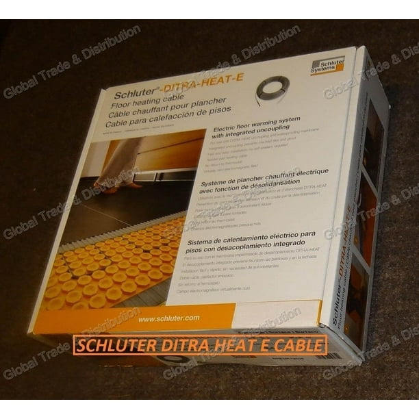 Schluter DITRA-HEAT-E-HK Câble de plancher chauffant électrique