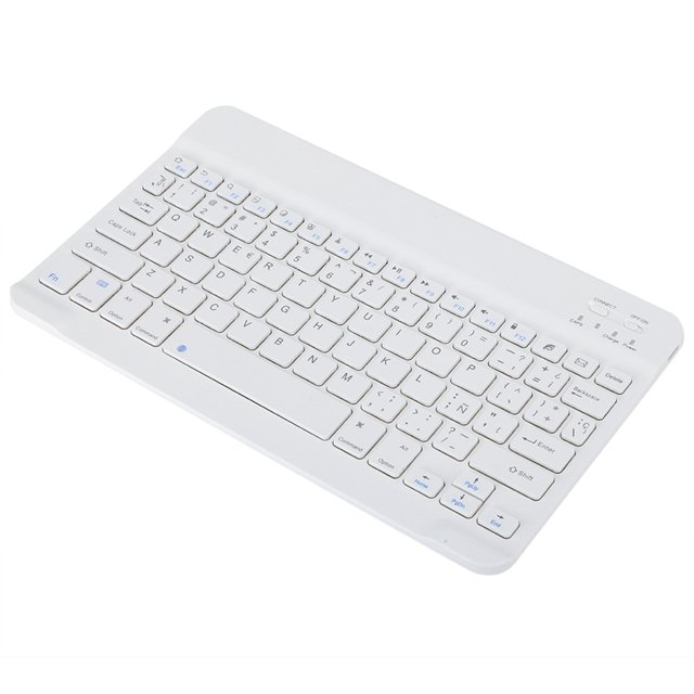 Clavier d'Ordinateur Clavier Sans Fil Universel Slim Intelligent Portable pour / OS X / Systèmes Espagnol