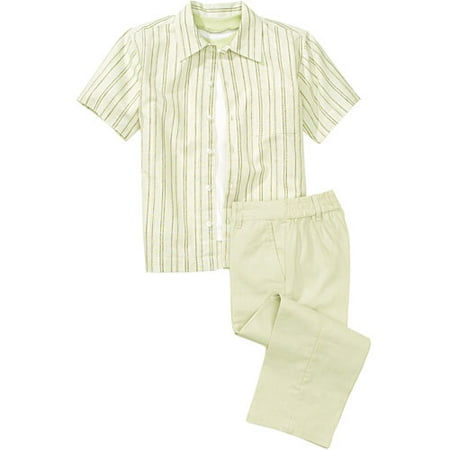 George - Little Boy's Linen & Cotton Three-Piece Set