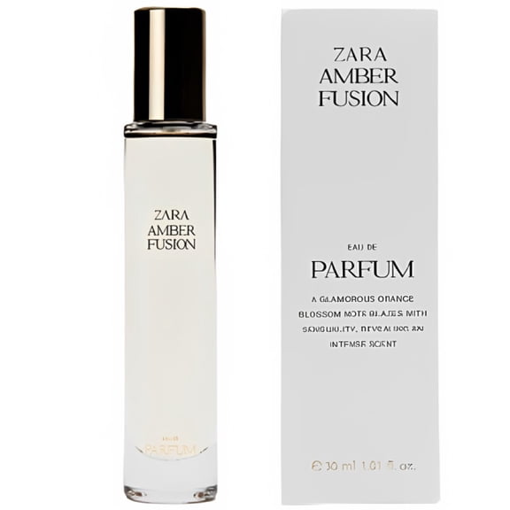 Zara Amber Fusion Perfume for Women EDP Eau De Parfum 30 ML (1.0 FL. OZ)