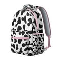 thumbnail image 2 of Cow Pattern Students Backpack Black and White Farmhouse Design Cute Cartoon Rustic Animal Print School Bag for Student and Student, 2 of 6