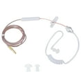 thumbnail image 1 of DEWIN In ear Headsets Air Tube Security Earpiece with Mic for IOS for Android Transparent Single, 1 of 12