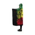 thumbnail image 2 of HATIART Couverture à Capuchon Tête Rasta Lion Housse de Protection à Capuche en Polaire 40 X 50 Pouces, 2 of 3