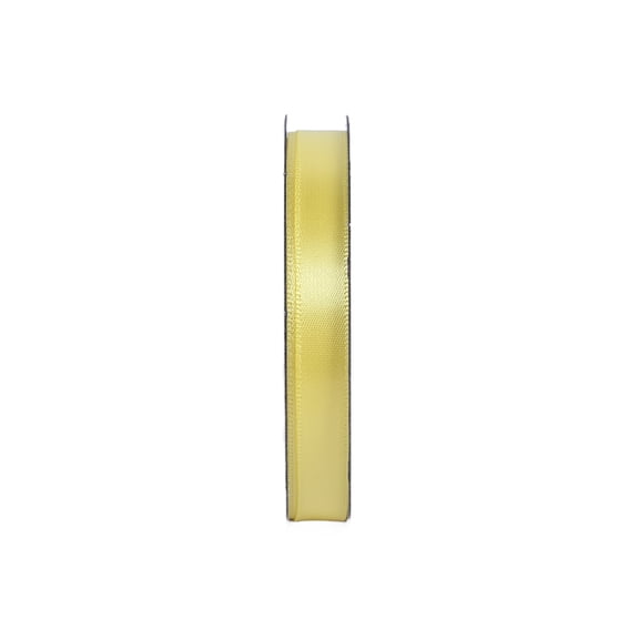 Gwen Studios 3/8" Lemon Satin Ribbon, 6 Yards
