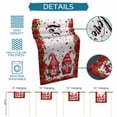 thumbnail image 6 of Valentine's Day Table Runner - 72 Inch Long Red Gnomes Roses Flowers Love Romance Cotton and Linen Blended Dress Scarves Farmhouse Table Runner for Kitchen Dining, Coffee Table, 13" x 72", 6 of 8