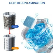 Washing Machine Cleaner Tablets for Top and Front Loading Washers Deep Cleaning Remover - 20 Tablets Included