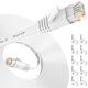 thumbnail image 1 of Cable Ethernet Folishine CAT6 plano de 6 m RJ45 blanco, 1 of 7