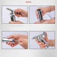 thumbnail image 4 of Grease Gun Coupler, Precision Grease Injector Oblique Angle Design Head Cylinder Wall Quick Release Mini Grease Gun for Garages Workshops Maintenance Works, 4 of 6