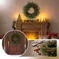 thumbnail image 7 of Aurorax Christmas Wreaths for Front Door,Indoor Christmas Wreath Decorations with Christmas Balls Rustic Green Winter Hanging Wall Decor for Mantel Window, 7 of 7