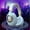 Blue, variant on Luminous Mini Bluetooth Headset 5.1 - Cute Space Capsule Design, Comfortable Earmuffs, Perfect for Travel and Music Enjoyment Purple