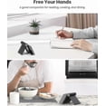thumbnail image 5 of Adjustable Phone Stand for Desk - Stable Holder for Smartphones and Devices (Black), 5 of 5