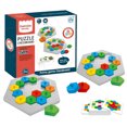 thumbnail image 1 of Rompecabezas Hexagonal, Bloque Tangram, Juego De Rompecabezas, Juguete Geométrico, Lógica, Juego Iq, Juguete Para Regalo Educativo Para Todas Las Edades, Desafío Kearding FN006408-00, 1 of 6
