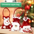 thumbnail image 4 of Christmas Candy Bag Snowman Santa Claus Reindeer Doll Bag Drawstring Xmas Goody Holder Favor Bags for Christmas Eve, 4 of 8