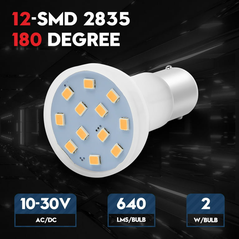 Foco de luz LED 1383 de 12 voltios AC/DC